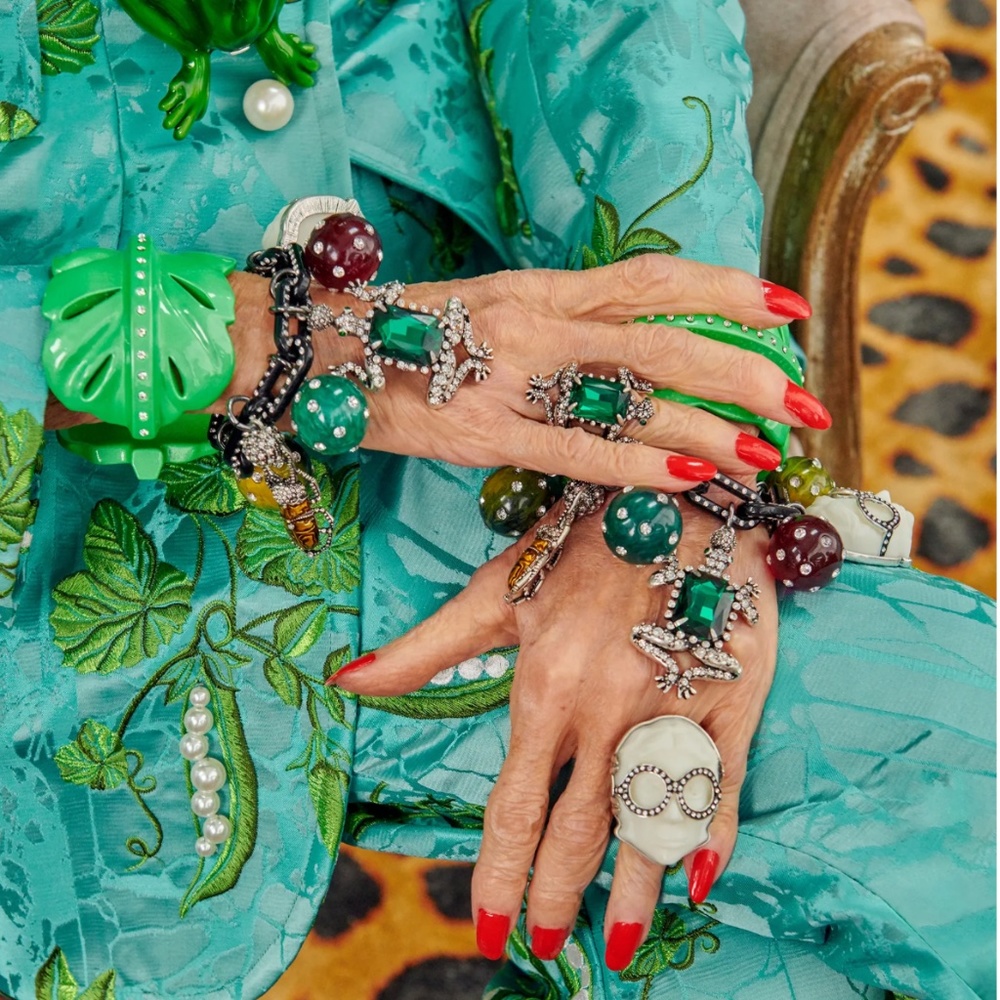 Iris Apfel cocktail ring